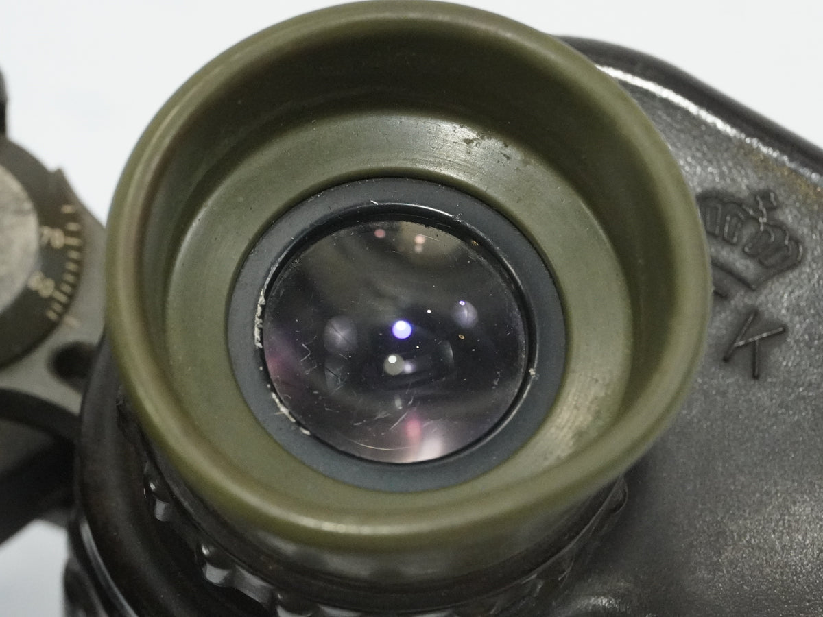 Carl Zeiss 6x30B Binoculars Vintage Military Fernglas with HTK Covers & Case