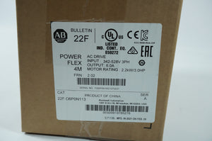 Ab 22F-D6P0N113 PowerFlex 40 AC Drive Series A - 2.2kW / 3.0HP