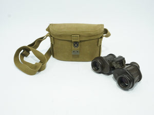 Carl Zeiss 6x30B Binoculars Vintage Military Fernglas with HTK Covers & Case