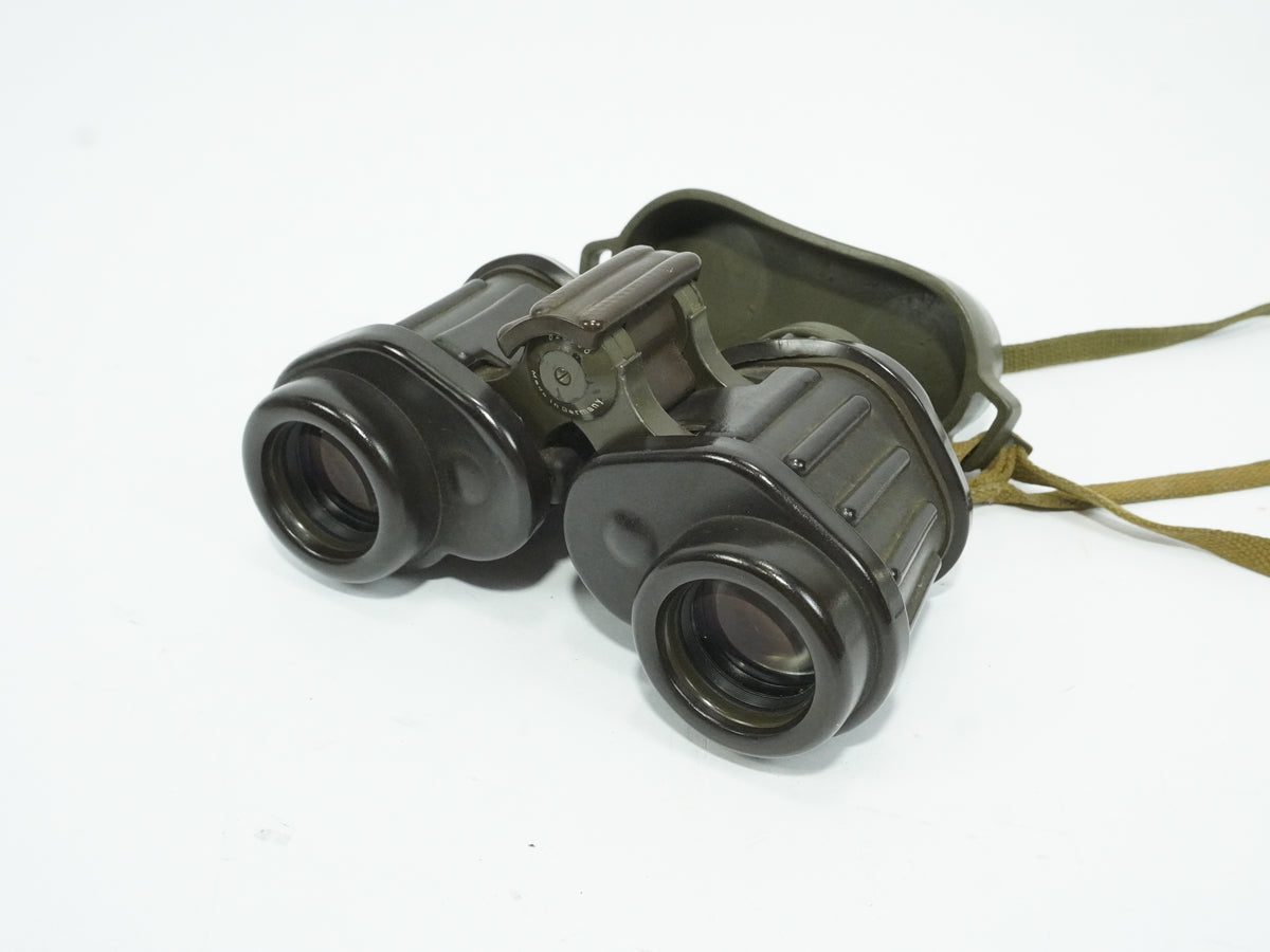 Carl Zeiss 6x30B Binoculars Vintage Military Fernglas with HTK Covers & Case
