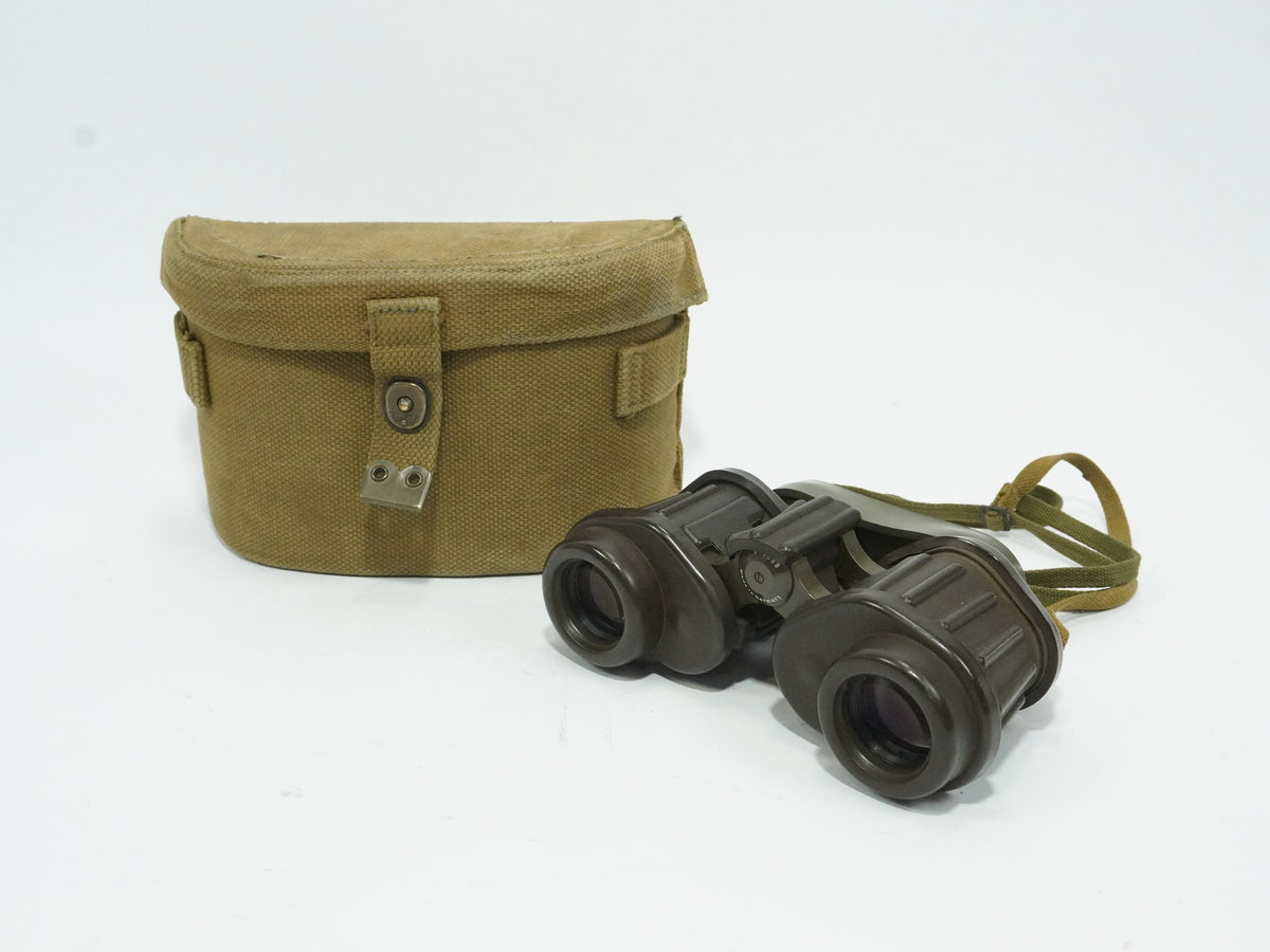 Carl Zeiss 6x30B Binoculars Vintage Military Fernglas with HTK Covers & Case