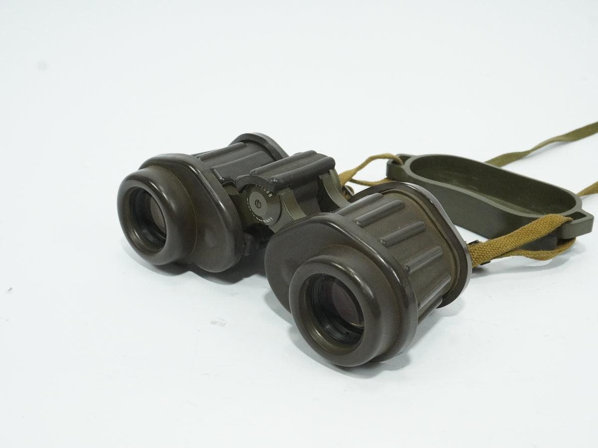 Carl Zeiss 6x30B Binoculars Vintage Military Fernglas with HTK Covers & Case