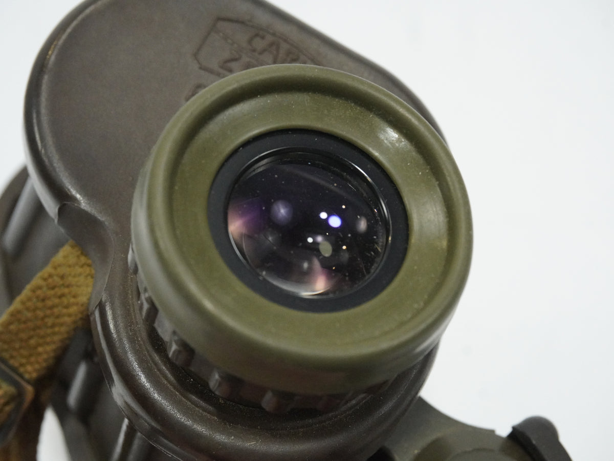 Carl Zeiss 6x30B Binoculars Vintage Military Fernglas with HTK Covers & Case