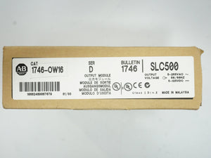Ab 1746-OW16 Ser. D SLC500  Output Module 1746-OW16