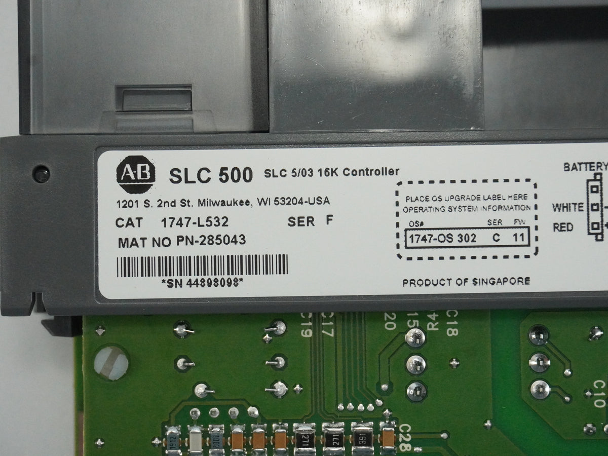 Ab 1747-L532 Ser. F SLC 500 Processor Unit
