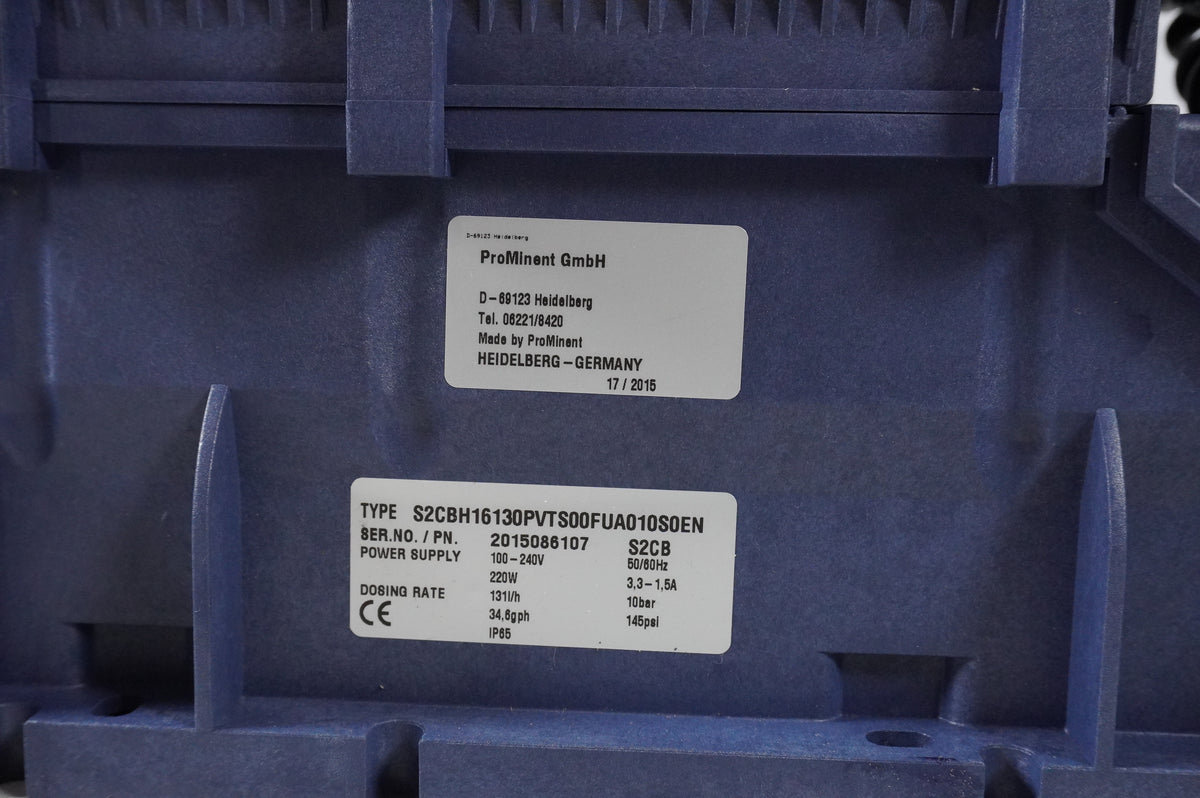 Prominent S2CBH16130PVTS00FUA010S0EN S2CB Sigma Basic Metering Pump