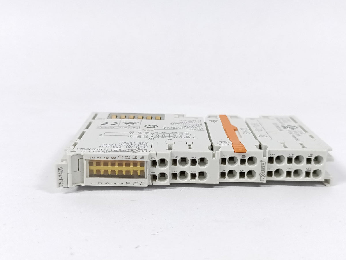 Wago 750-1405 16DI 24V DC 3.0ms Digital Input Module