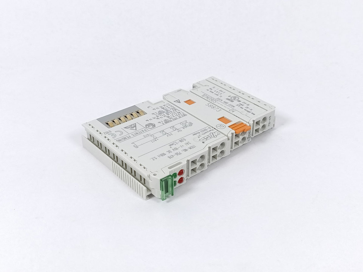 Wago 750-476 2AI +/-10V DC 16Bit S.E. Analog Input Module