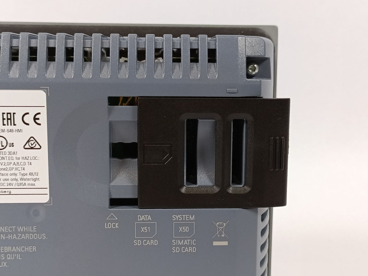 Siemens 6AV2 124-0GC01-0AX0 TP700 Comfort SIMATIC Touch Screen