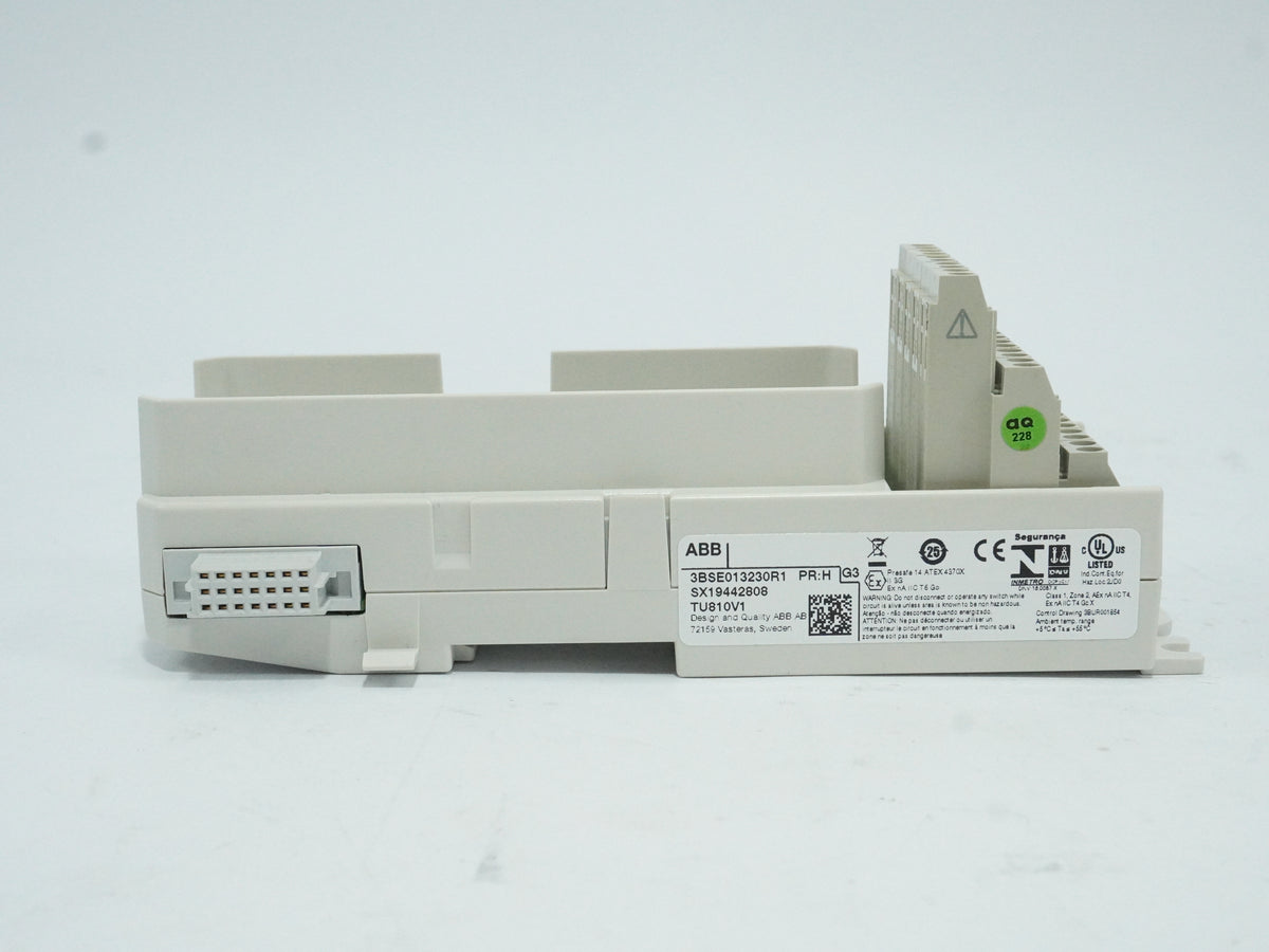 Abb 3BSE013230R1 S800 I/O TU810V1 Termination Unit