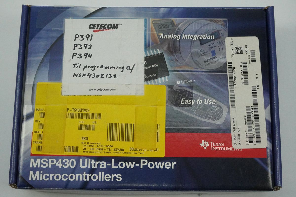 Texas Instruments MSP-TS430PW28 Ultra-Low-Power Microcontrollers Development Kit