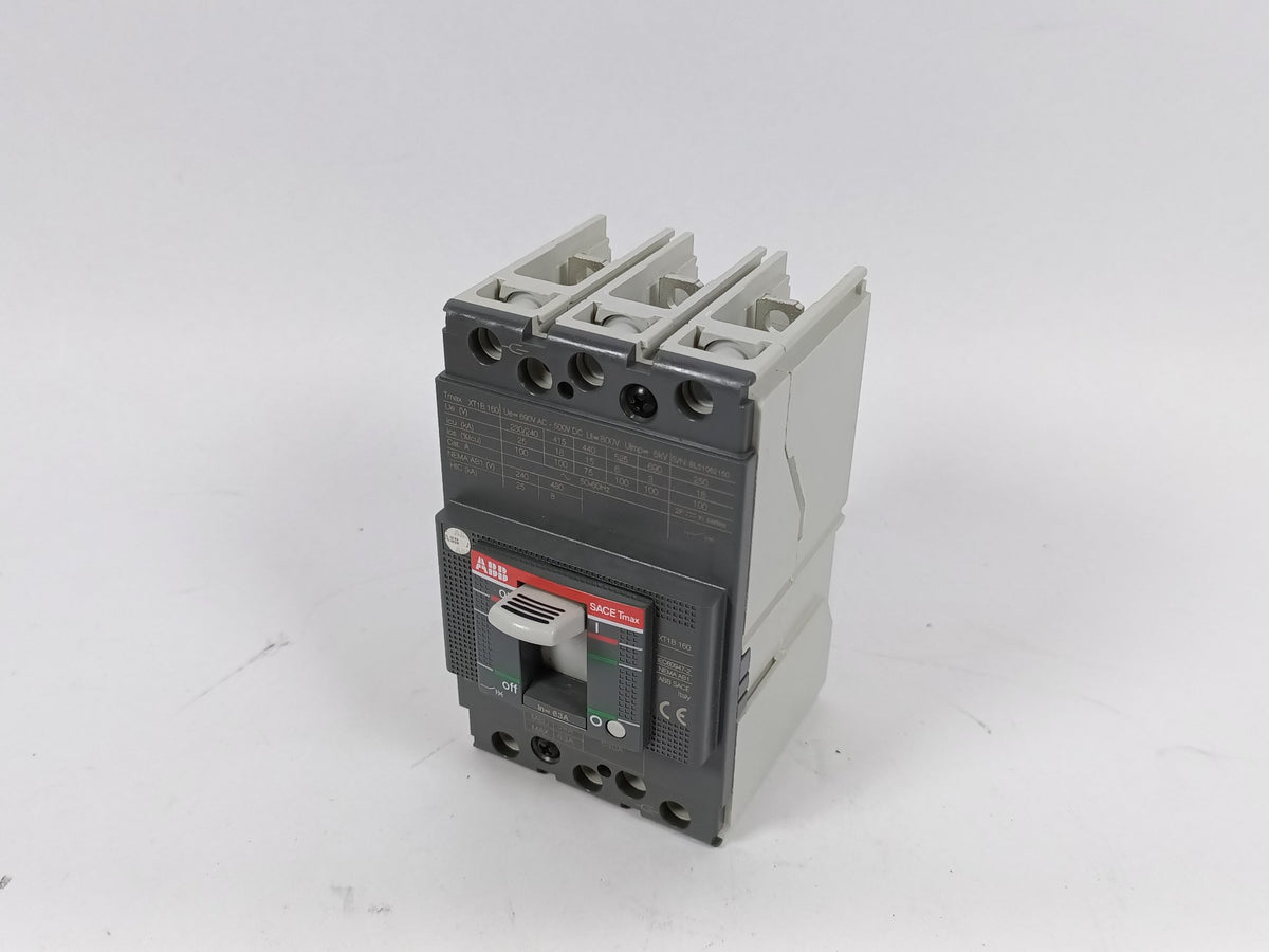 Abb 1SDA066805R1 SACE TMAX XT1 B 160 Molded Case Circuit Breaker