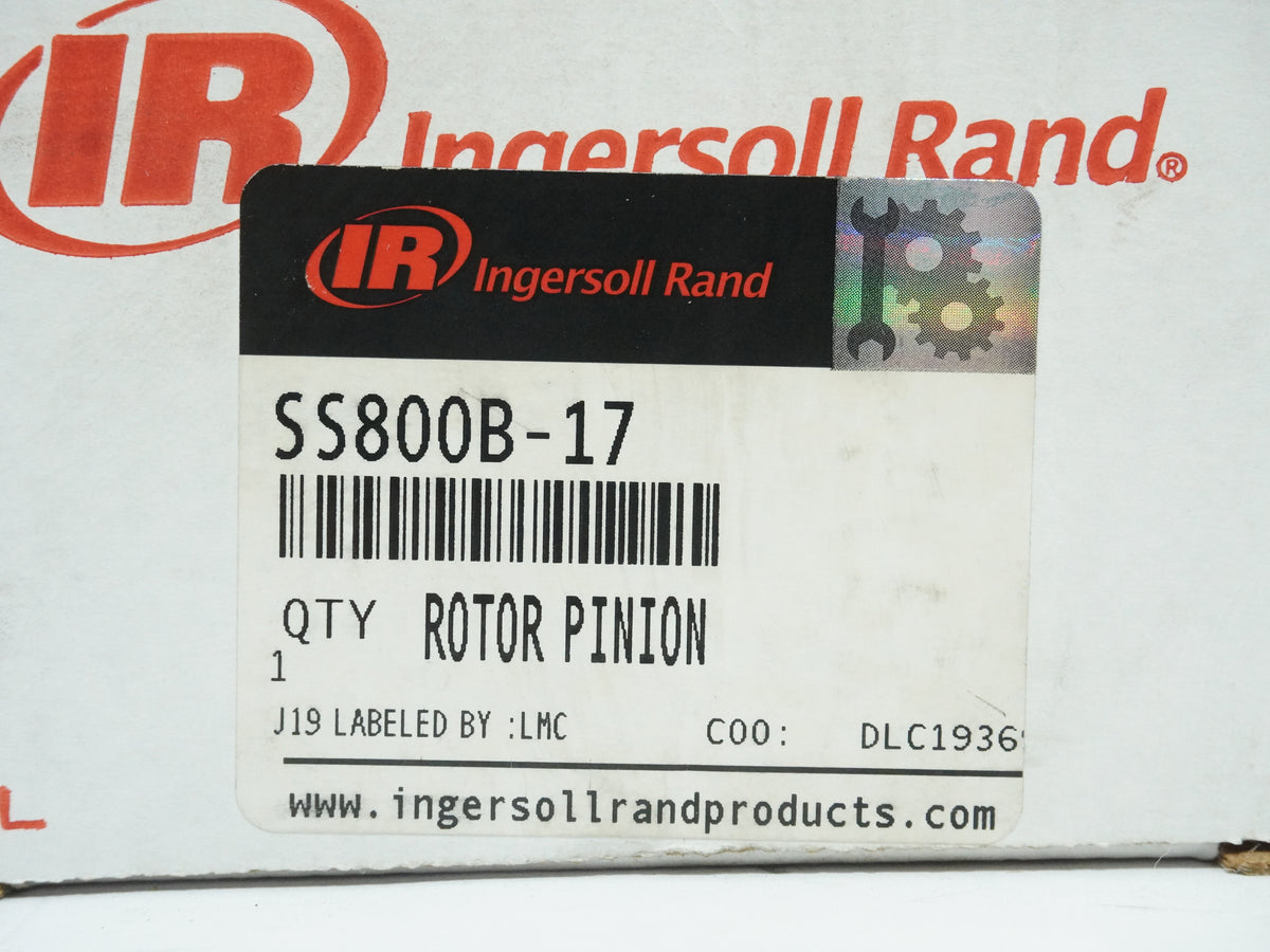 Ingersoll Rand SS800B-17 Rotor Pinion