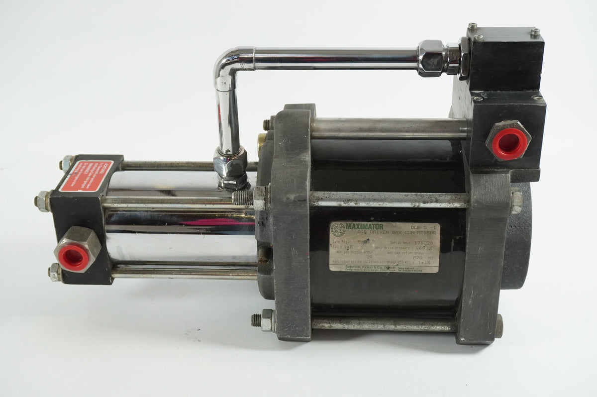 Maximator DLE 5-1 Air Driven Gas Compressor