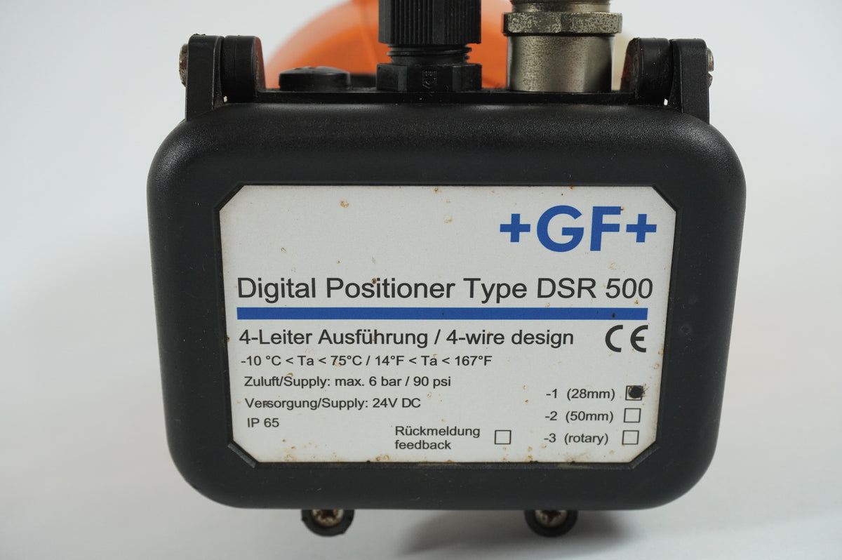 +Gf+ DSR 500 Digital Positioner, 199190001 W: 167624037 Typ: 10FC