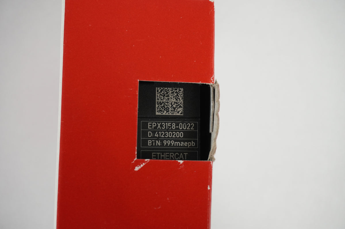 Beckhoff EPX3158-0022 EtherCAT Box, 8-channel Analog Input