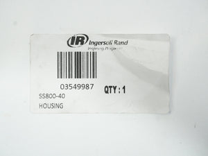 Ingersoll Rand 03549987 SS800-40 Motor Housing (Tapped Type)