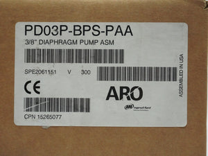 Aro PD03P-BPS-PAA 3/8" Diaphragm Pump ASM
