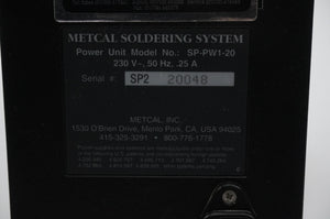 Metcal SP-PW1-20 Soldering System Power Unit SP-PW1-20