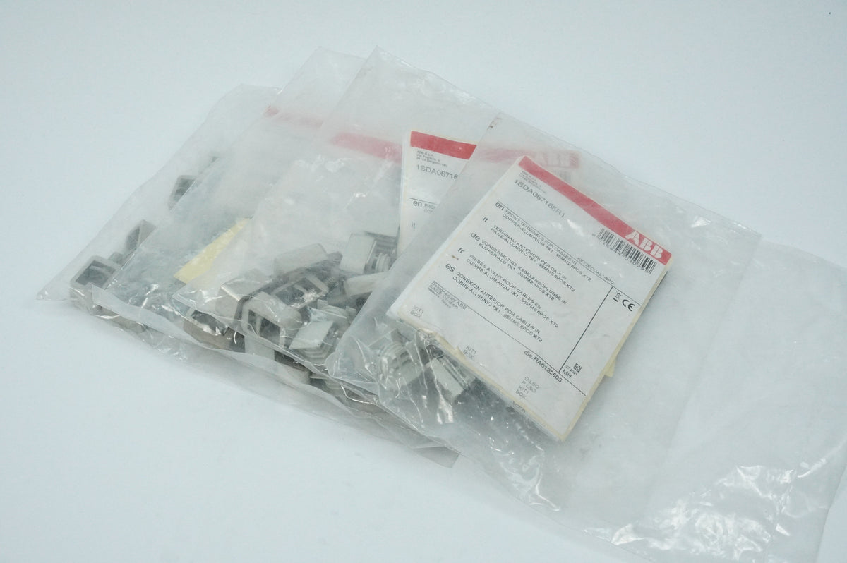 Abb 1SDA067165R1 KXT2ECUAL1-6PC Front Terminals for Cables Batch of 4pcs.