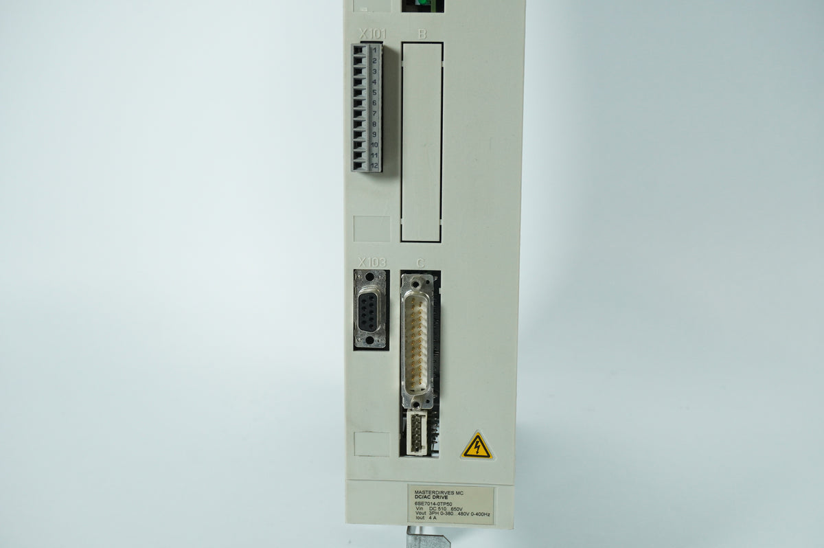 Siemens 6SE7014-0TP50 Masterdrives MC DC/AC Drive