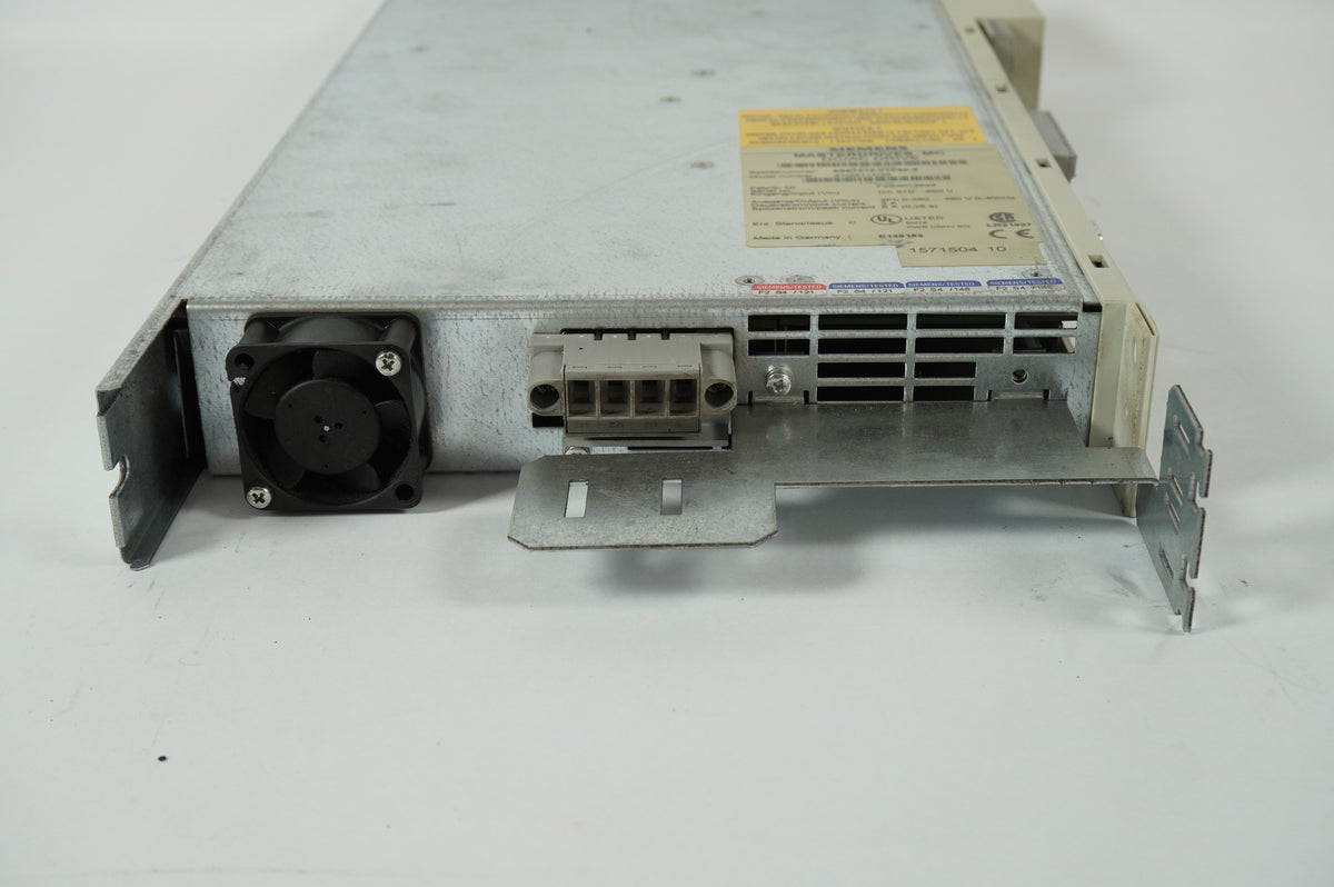 Siemens 6SE7012-0TP50-Z Masterdrives MC DC/AC Drive Z=G91+C23