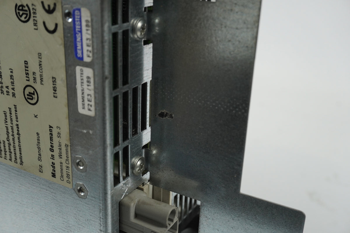 Siemens 6SE7021-0EP50 Masterdrives MC AC/AC Drive
