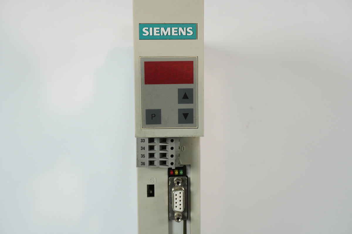 Siemens 6SE7012-0TP50-Z Masterdrives MC DC/AC Drive Z=G91+C23