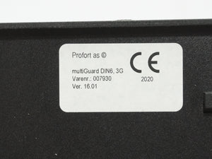 Profort Engineering 007930 multiGuard DIN6 Control and Monitoring Unit