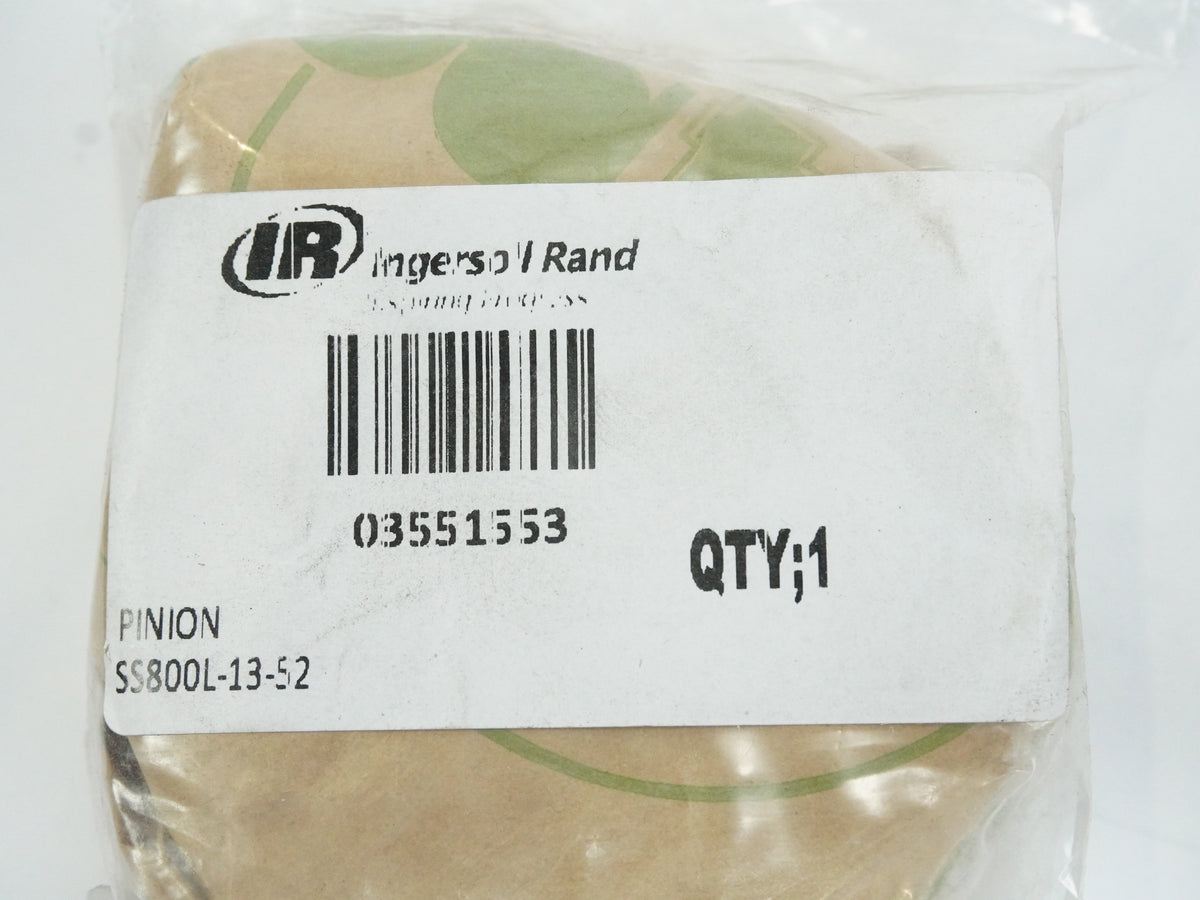 Ingersoll Rand 03551553 SS800L-13-52 Pinion