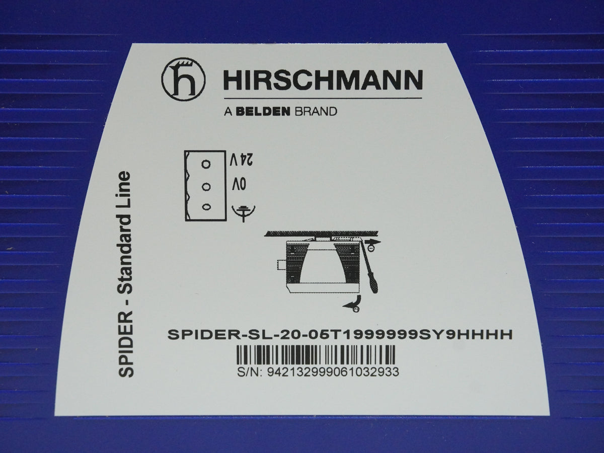 Hirschmann 942 132-999 Spider Standard Line SPIDER-SL-20-05T1999999SY9HHHH
