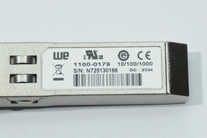 Westermo 1100-0179 SFP-Copper RJ45 10/100/1000Base-T Transceiver Module
