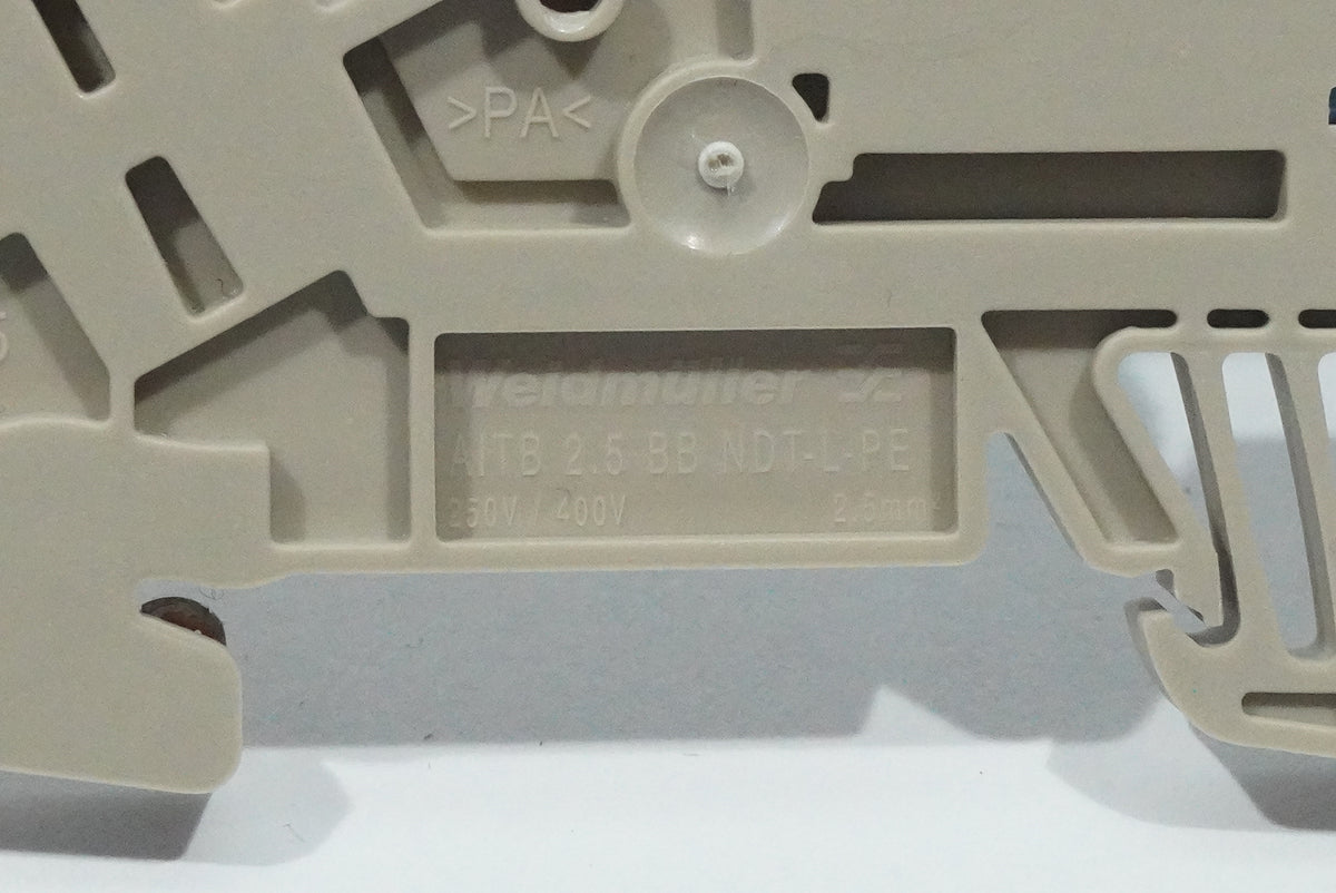 Weidmüller 2668950000 AITB 2.5 BB NDT-L-PE Terminal Block Batch of 48 pcs.