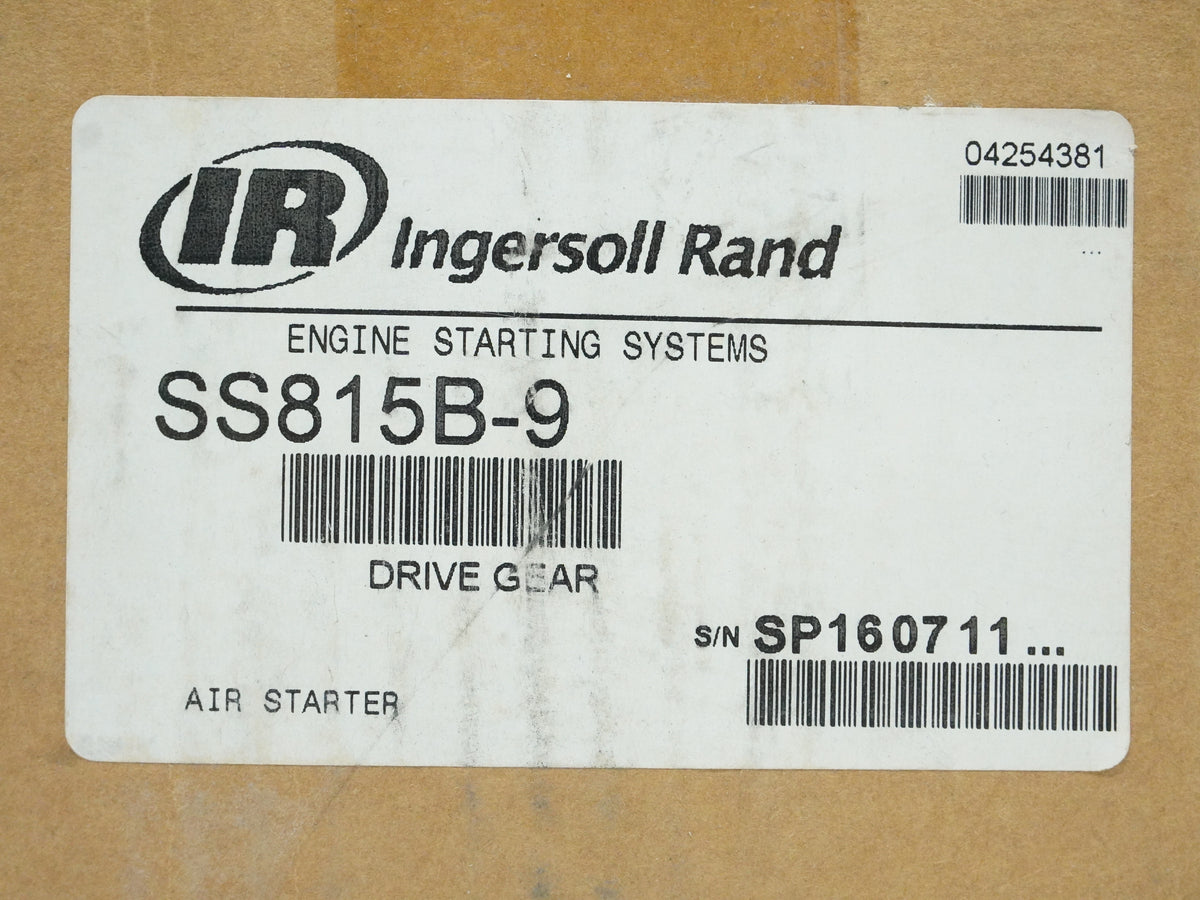 Ingersoll Rand SS815B-9 Air Starter Drive Gear - Engine Starting Systems
