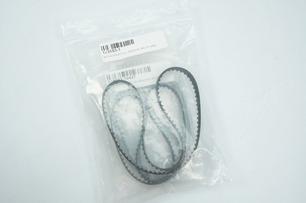 123553-1 Replacement Kit, Pedestal Belts, XX04