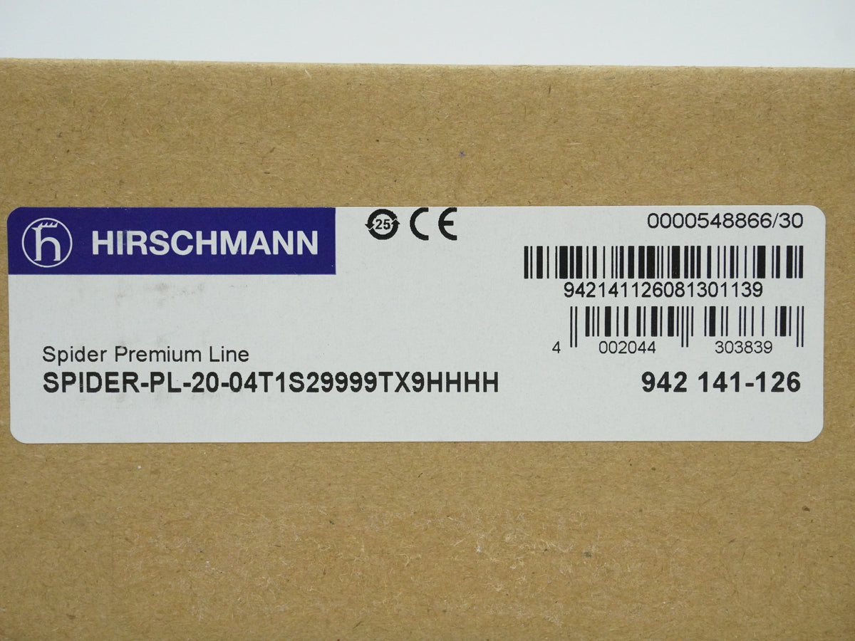 Hirschmann 942 141-126 Spider Premium Line SPIDER-PL-20-04T1S29999TX9HHHH