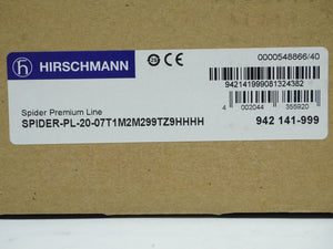 Hirschmann 942 141-999 Spider Premium Line SPIDER-PL-20-07T1M2M299TZ9HHHH