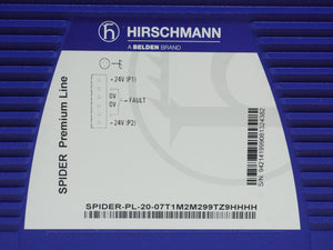 Hirschmann 942 141-999 Spider Premium Line SPIDER-PL-20-07T1M2M299TZ9HHHH