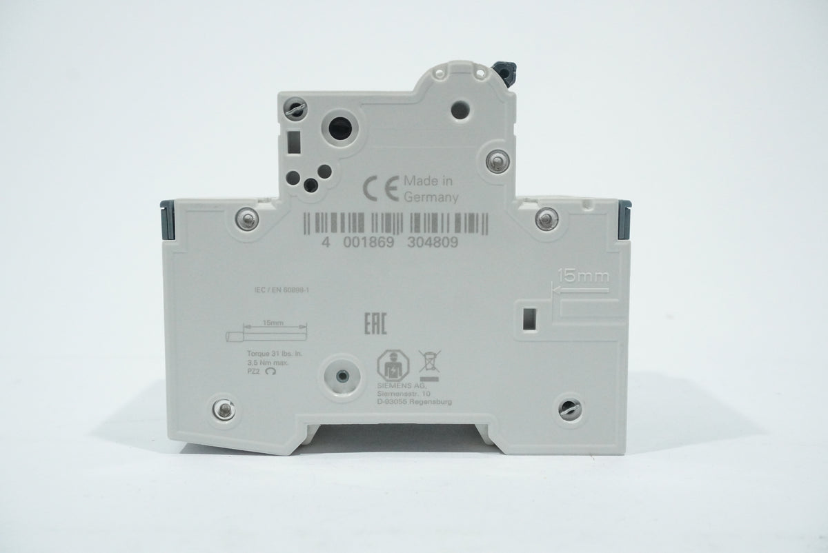 Siemens 5SY4380-7 MCB Miniature Circuit Breaker C80 3P