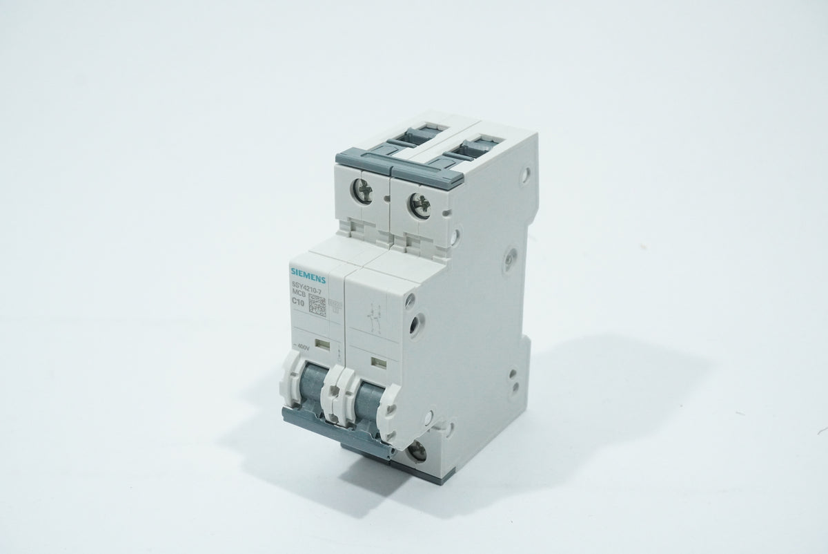 Siemens 5SY4210-7 MCB Miniature Circuit Breaker C10 2P