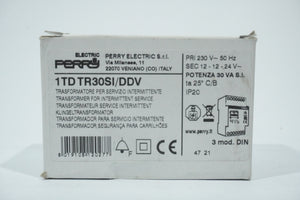 Perry Electric 1TD TR30SI/DDV Transformer for Intermittent Service