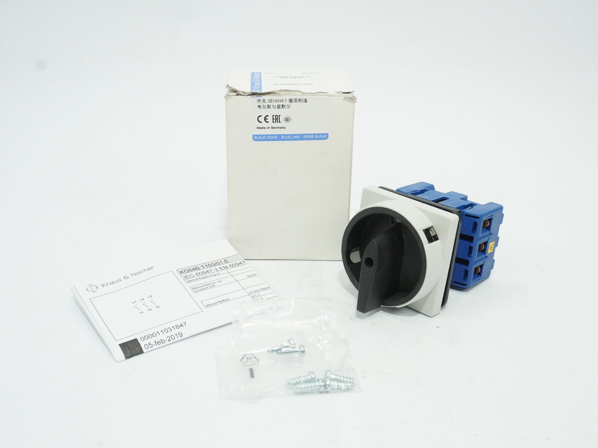 KRAUS & NAIMER KG64B.T103/01.E Blue Line Cam Switch