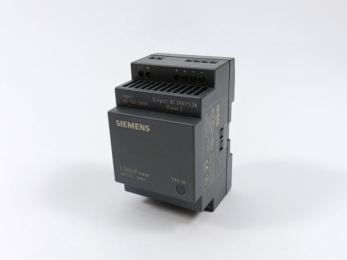 Siemens 6EP1331-1SH02 LOGO!Power. 24VDC. 1,3A