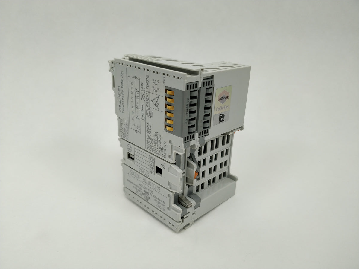 Wago 750-881 ETHERNET Controller 100MBit 2Port 24VDC