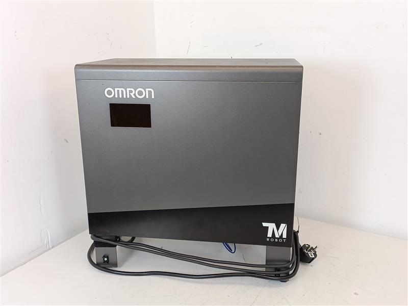 OMRON RT6-1001301 TM12 Industrial Robot w/ 69124-001 Controller, used for test