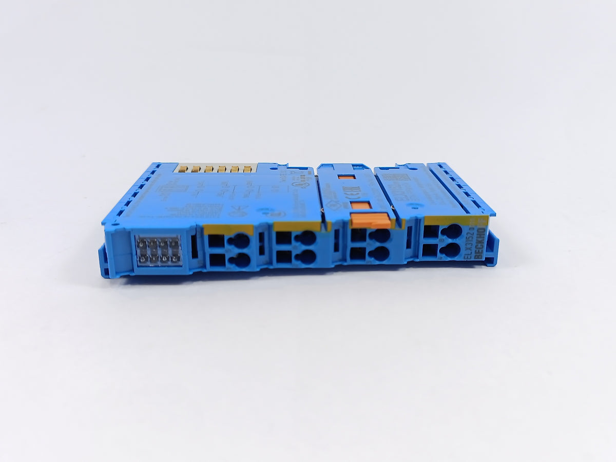 Beckhoff ELX3152-0090 EtherCAT Terminal, 2-channel analog input, TwinSAFE SC