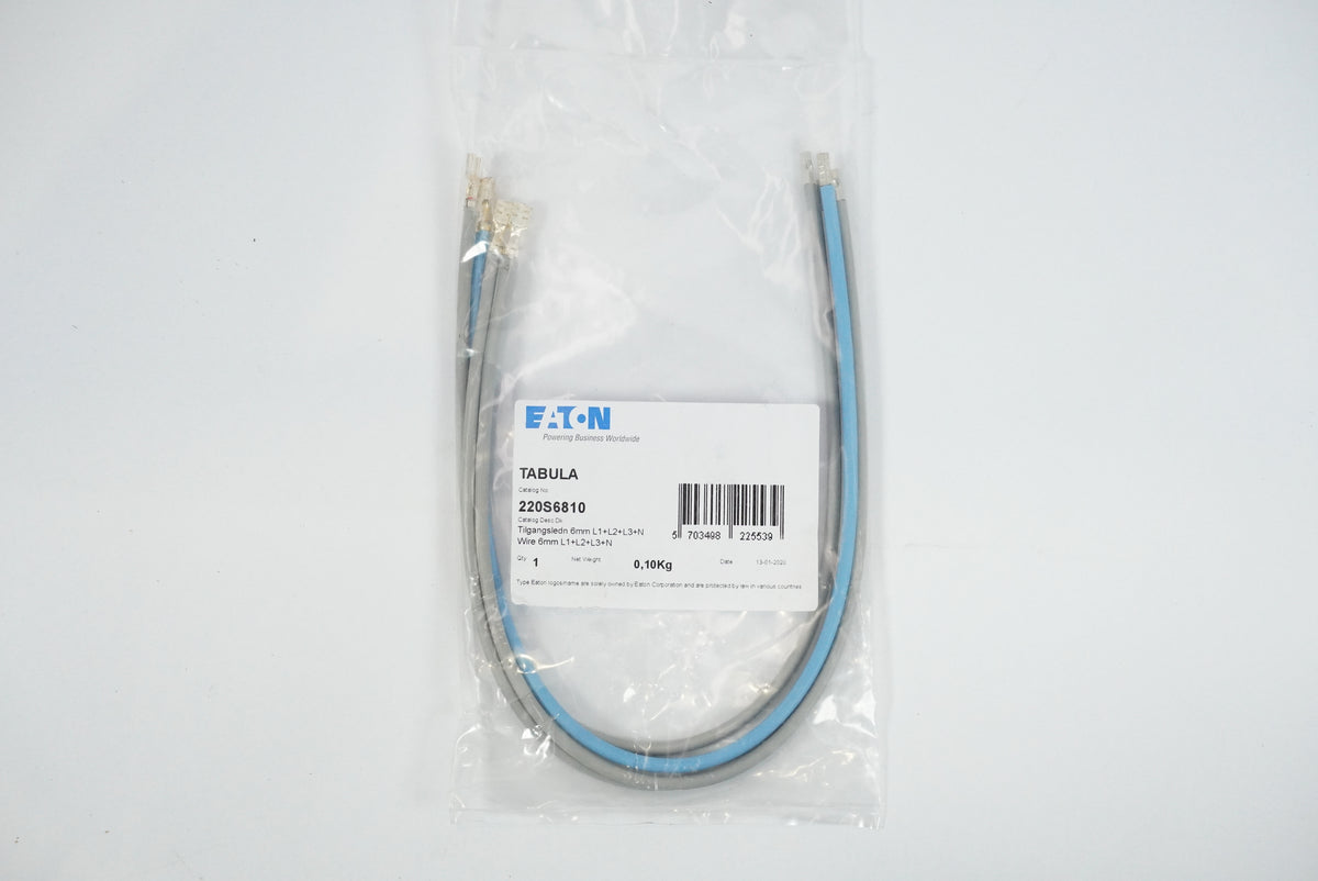 Eaton 220S6810 TABULA Wire 6mm L1+L2+L3+N