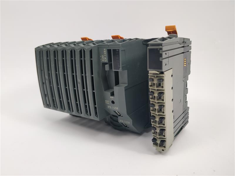 B&R X20CP1484 CPU with X20IF1072 interface module & SSD-C51M-3576