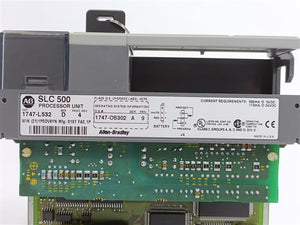 AB 1747-L532 SER. D, PROC. REV 4 SLC500 Processor Unit