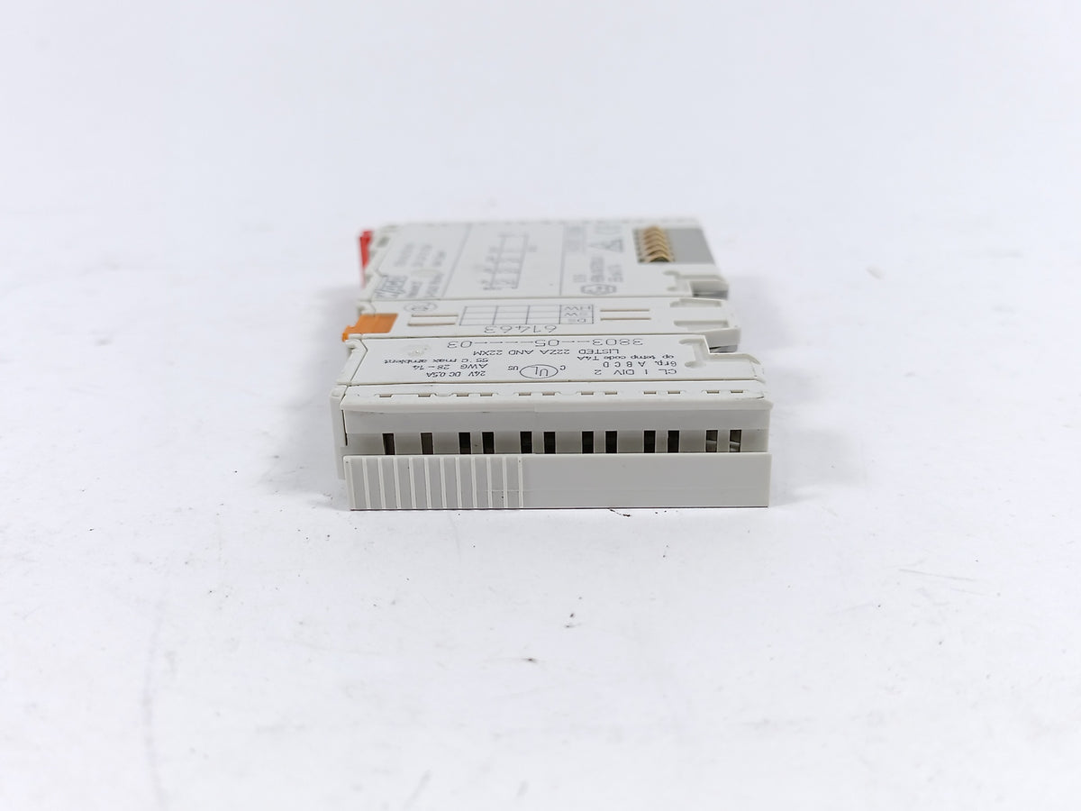 Wago 750-501 2-channel Digital Output Module I/O-System 750 2DO 24VDC 0,5A